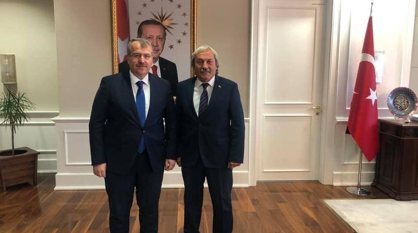 Başkan Şahin&rsquo;in Ankara temasları