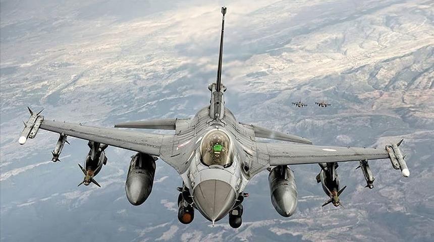 MSB duyurdu! F-16'lar bugün Suriye hava sahasında uçtu