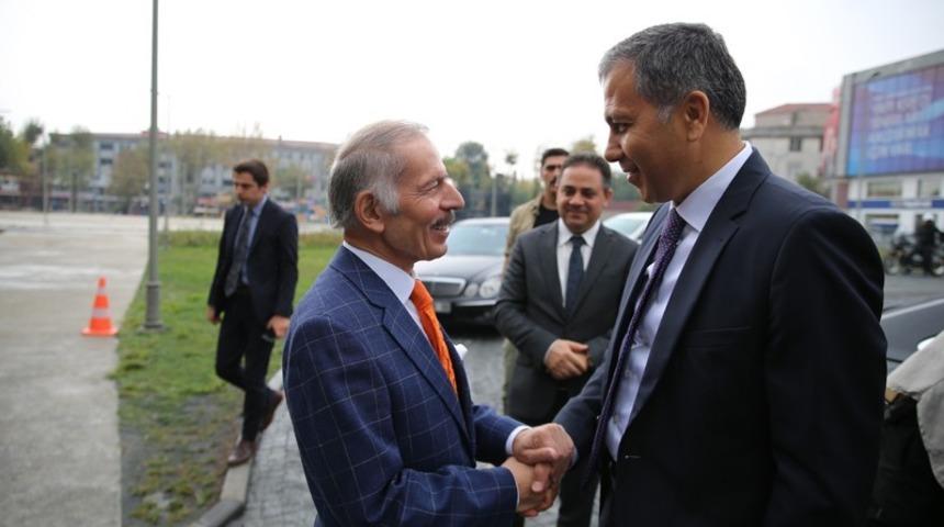 Vali Yerlikaya&rsquo;dan Başkan Aydıner&rsquo;e ziyaret