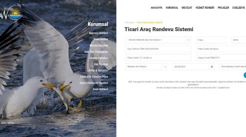 Van B&uuml;y&uuml;kşehir Belediyesi ara&ccedil; randevu sistemine ge&ccedil;ti