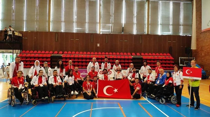 &Ouml;ner Bozbıyık ve Ersoy Turp Boccia Şampiyonasında m&uuml;cadele edecek