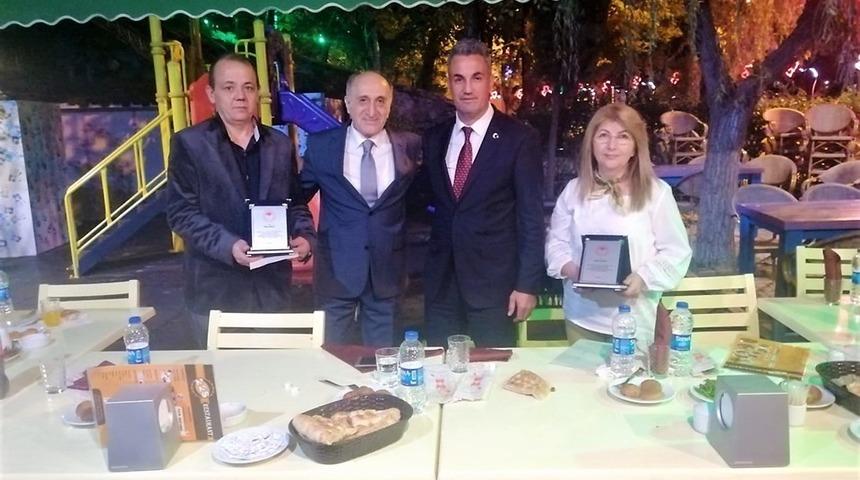 M&uuml;d&uuml;rl&uuml;k personelleri veda yemeğinde buluştu