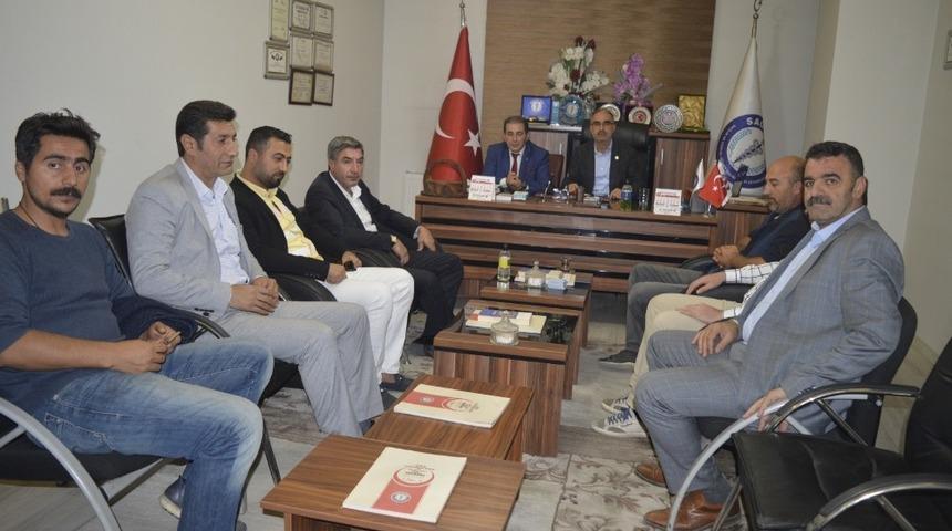 Sağlık-Sen Genel Başkan Yardımcısı Aslan Ağrı&rsquo;ya Geldi