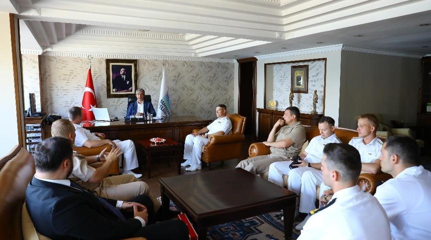 Rus Komutanlar Marmaris’te