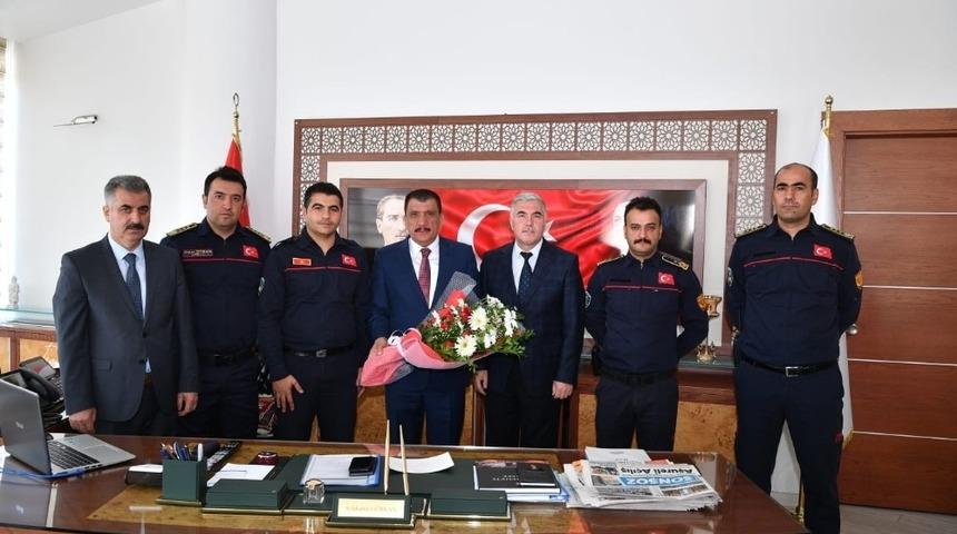 Malatya&rsquo;da İtfaiye Haftası kutlanıyor