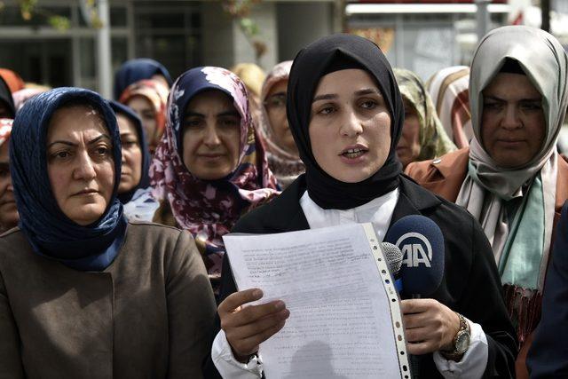 Gümüşhane’deki STK’lardan Diyarbakır’da HDP önünde evlat nöbeti tutan annelere destek