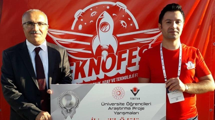 Yangın s&ouml;nd&uuml;rme m&uuml;himmatı projesine &ouml;d&uuml;l