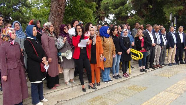 Burdur'dan HDP önünde nöbet tutan ailelere destek