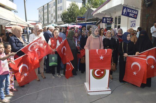 Ağrı’dan Diyarbakır annelerine destek