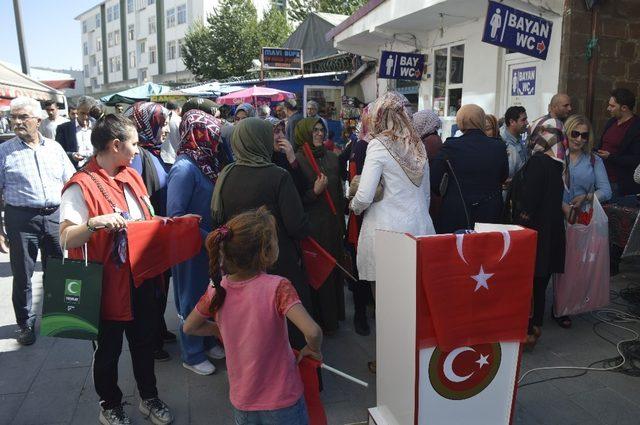 Ağrı’dan Diyarbakır annelerine destek