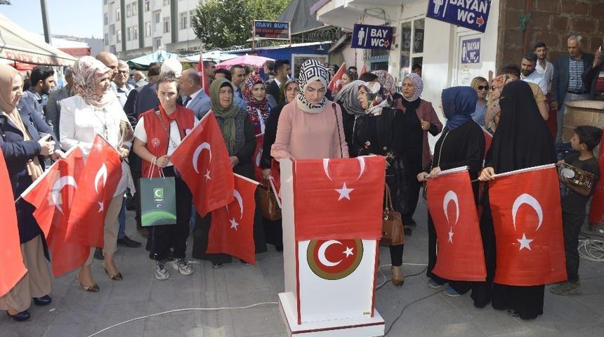 Ağrı&rsquo;dan Diyarbakır annelerine destek