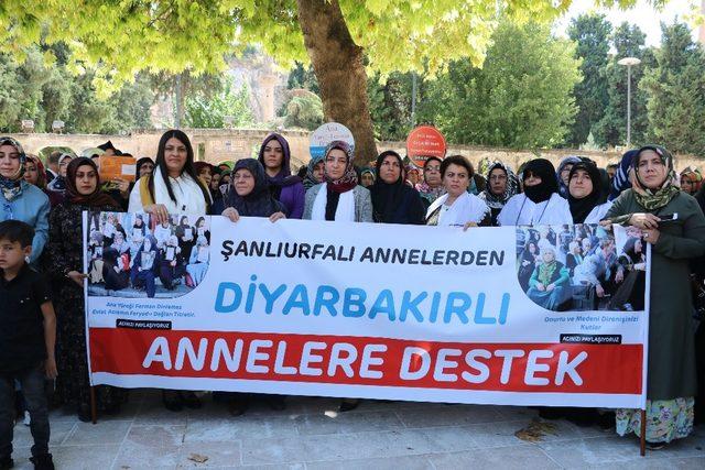 Şanlıurfalı kadınlardan Diyarbakır’daki annelere destek