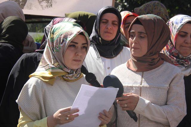 Bingöllü kadınlardan evlat nöbeti tutan annelere destek