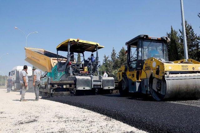 Balcalı Kampüsü Bulvarı’nda asfalt çalışması