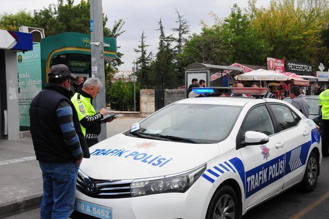 Nevşehir'de sigara içen sürücülere ceza uygulandı