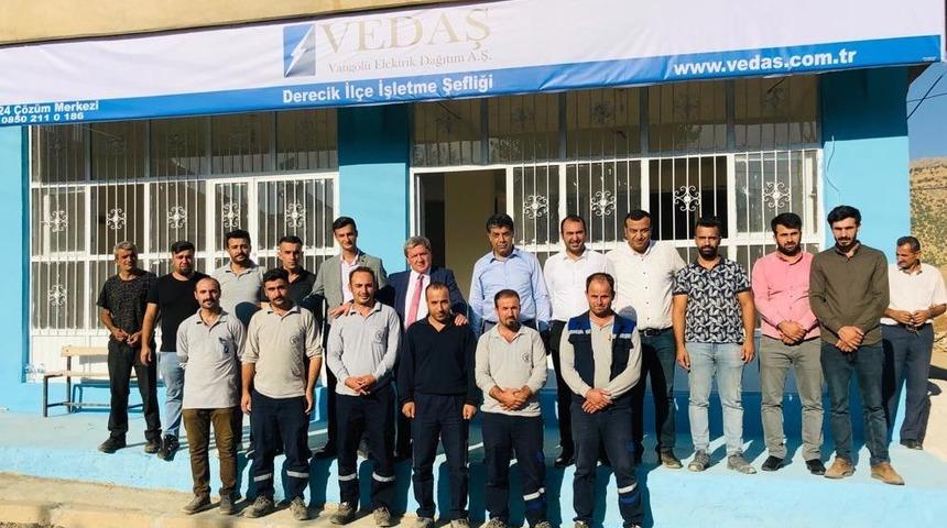 VEDAŞ, sınırın sıfır noktasında hizmet binası açtı