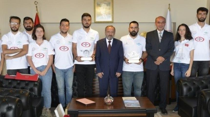 Grizu-263 BE&Uuml; Rekt&ouml;r&uuml; &Ccedil;ufalı&rsquo;yı ziyaret etti