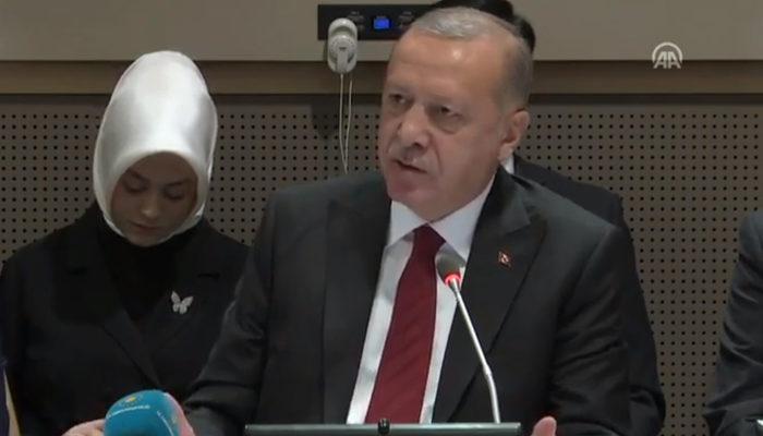 Cumhurbaşkanı Erdoğan'dan New York'ta flaş açıklamalar