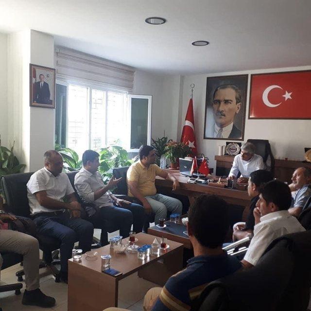 Sağlık-Sen’den AK Parti İdil İlçe Başkanı Ay’a hayırlı olsun ziyareti