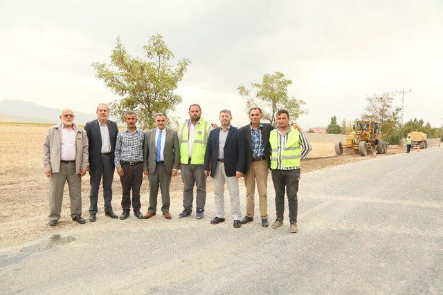 Başkan Cabbar, Sindelhöyük mahallesindeki çalışmaları inceledi