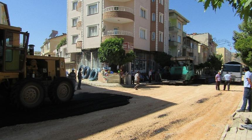 Altyapı tamam sıra asfaltta