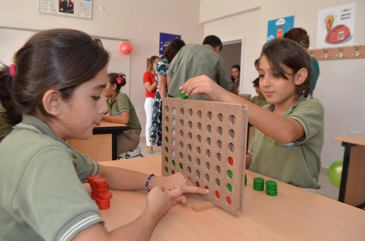 Kıyıkışlacık İlk ve Ortaokulu’nda “Akıl Oyunları Sınıfı ve Resim Atölyesi” açıldı G2