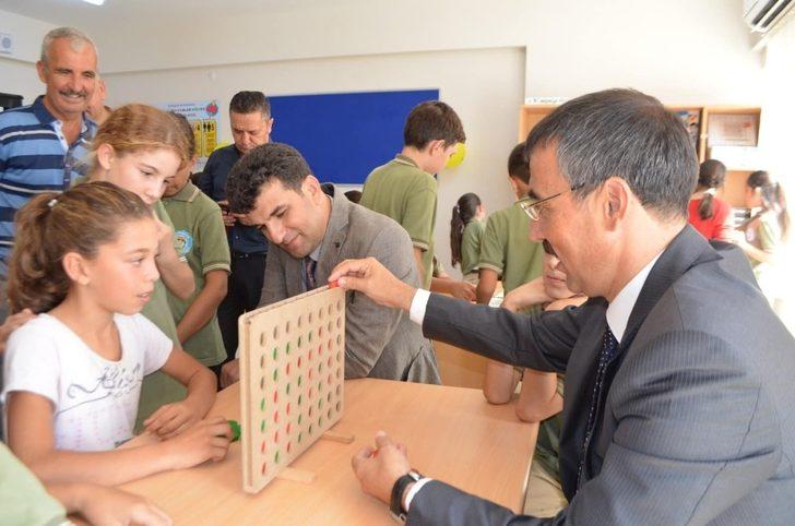 Kıyıkışlacık İlk ve Ortaokulu’nda “Akıl Oyunları Sınıfı ve Resim Atölyesi” açıldı G3