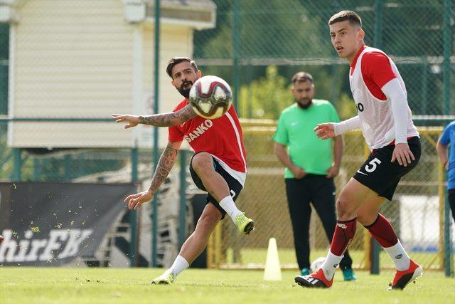 Gazişehir Gaziantep'te Kırıkkale Büyük Anadoluspor maçı hazırlıkları