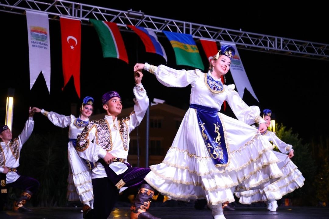 Tataristan&rsquo;dan Marmaris&rsquo;e kardeşlik festivali