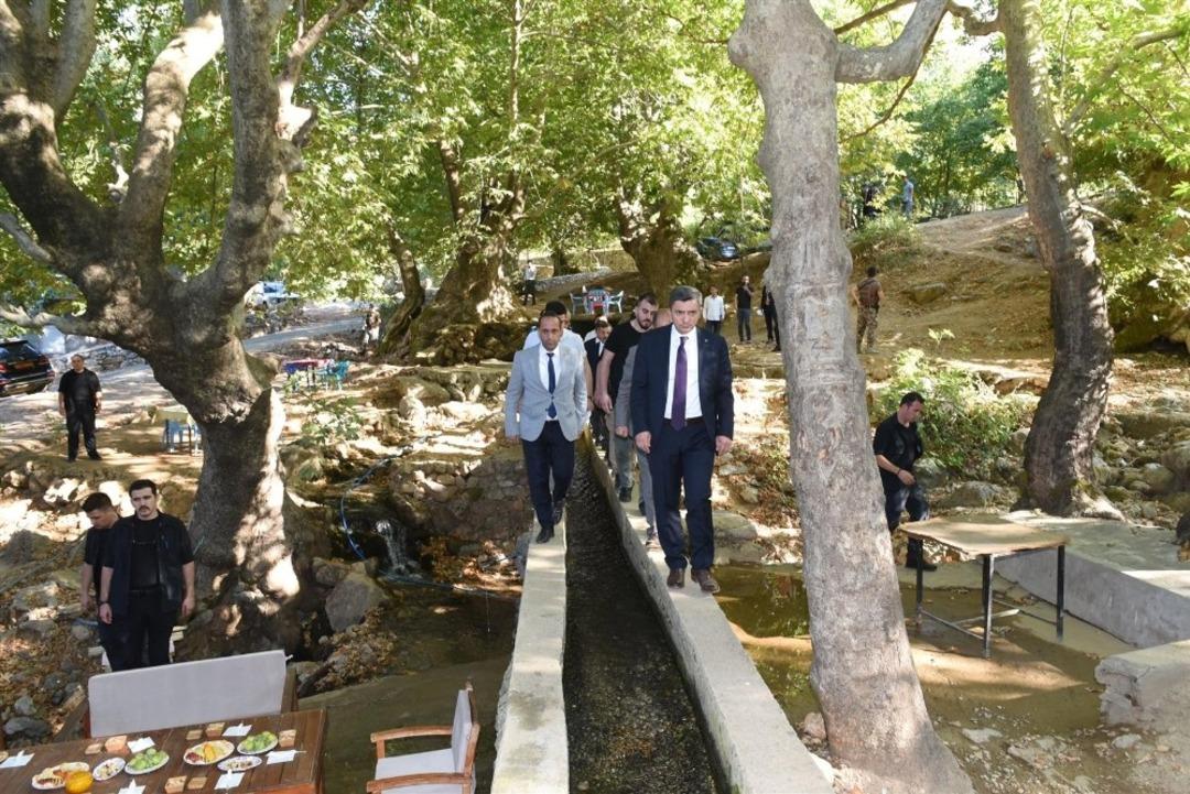 Batman Valisi Şahin, Sason&rsquo;da incelemelerde bulundu