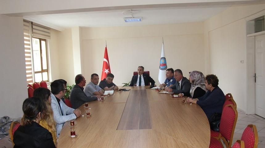 Kaymakam Pişkin yurt işletmecileriyle bir araya geldi