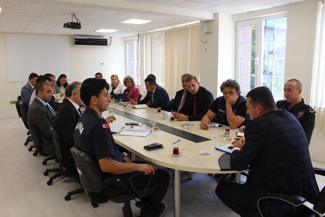 Safranbolu’da İlçe İdare Şube Başkanları Toplantısı