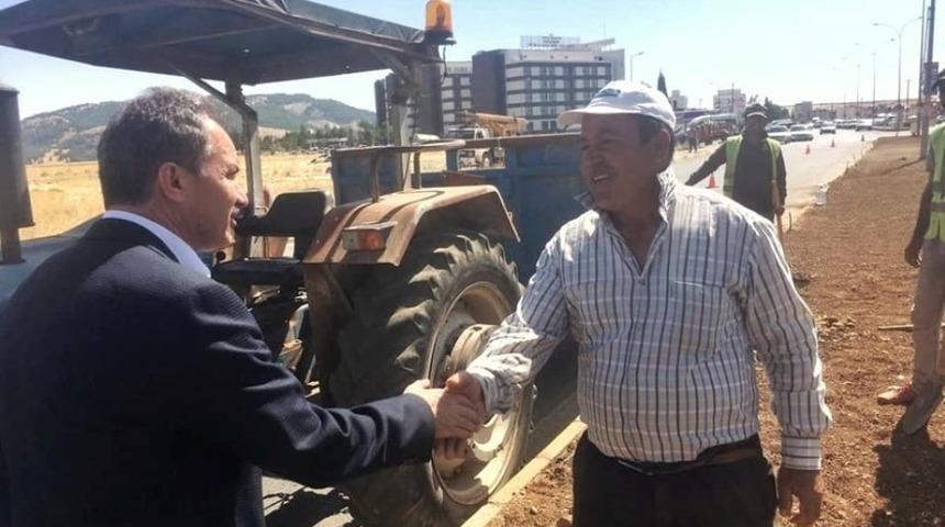 Başkan Kılın&ccedil;, y&uuml;r&uuml;t&uuml;len &ccedil;alışmaları inceledi