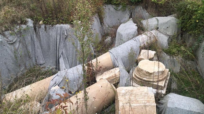 Amasra'da tapınak kalıntıları bulundu