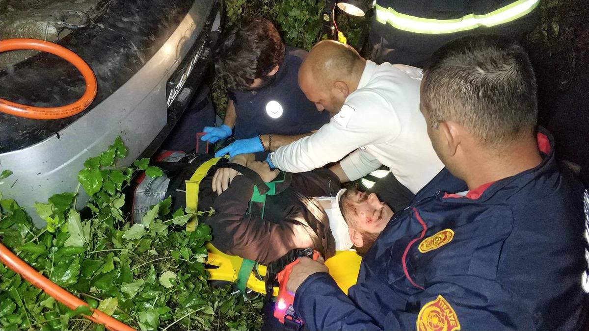 Samsun'da can pazarı! Ekipler zamana karşı yarıştı!