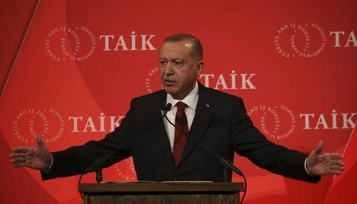 Cumhurbaşkanı Erdoğan ABD'de 'stratejik ortağız' diyerek açıkladı! 'Bizi muaf tutun'