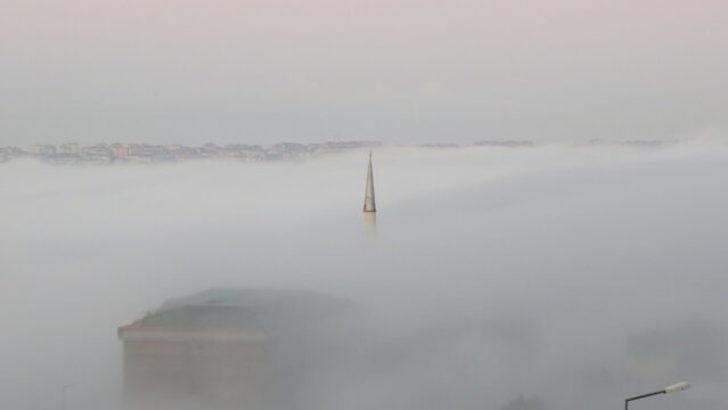 Büyükçekmece güne sisle başladı!  G4