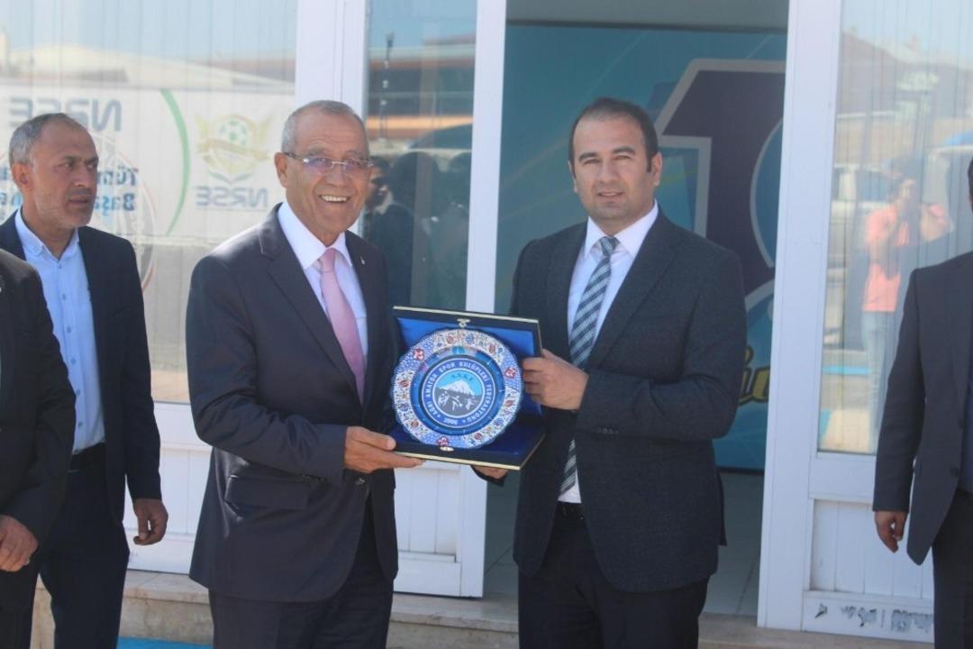 TFF Temsilciler Kurulu Başkanı Arıcı&rsquo;dan Ağrı ASKF&rsquo;ye ziyaret