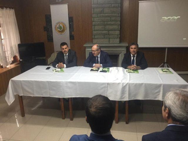 Orman B&ouml;lge M&uuml;d&uuml;r&uuml; Demirci, Biga&rsquo;da personel ile bir araya geldi 2