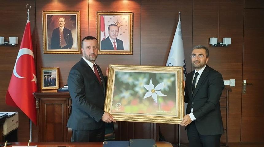 Başkan Say&rsquo;dan İLBANK Genel M&uuml;d&uuml;r&uuml; B&uuml;y&uuml;k&rsquo;e ziyaret