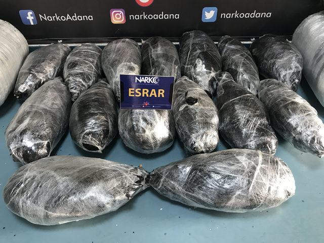 Evinde 49 kilo esrar ele geçirildi, tutuklandı