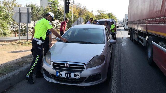 Sürücüsünün dur ihtarına uymadığı araç trafikten çekme belgeli çıktı