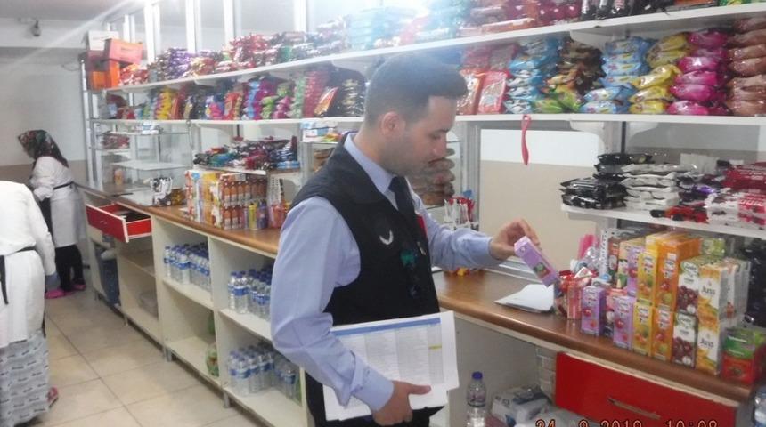 Gebze&rsquo;de okul kantinleri denetleniyor