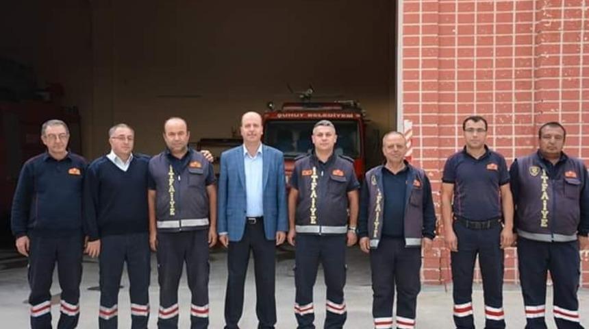 Başkan Bozkurt&rsquo;tan Şuhut İtfaiye Amirliğine ziyaret