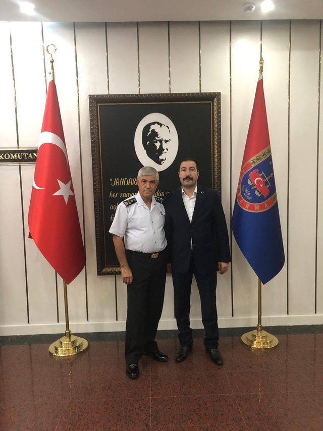 Başkan Kahraman’dan Jandarma Genel Komutanı Orgeneral Çetin’e ziyaret