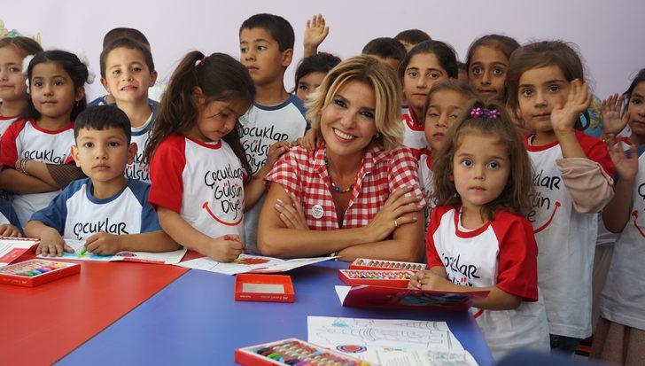 Gülben Ergen yeni anaokulunu Diyarbakır'da açtı