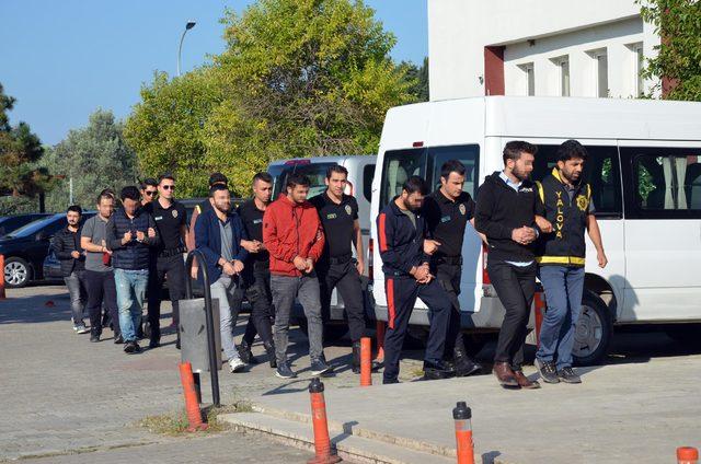 Yalova merkezli FETÖ operasyonunda 7 şüpheli adliyede