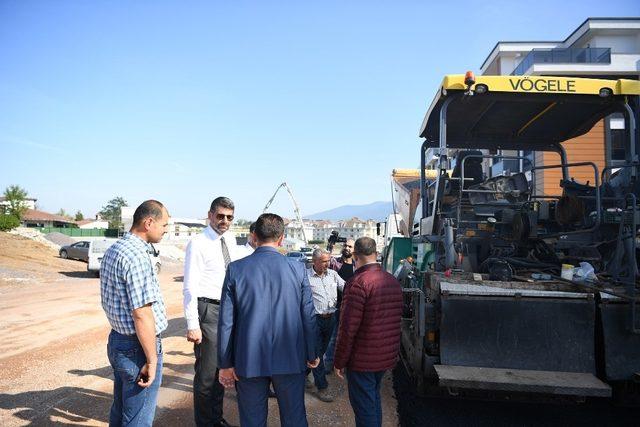 Kartepe Kent Meydanı’nda çalışmalar sona yaklaşılıyor