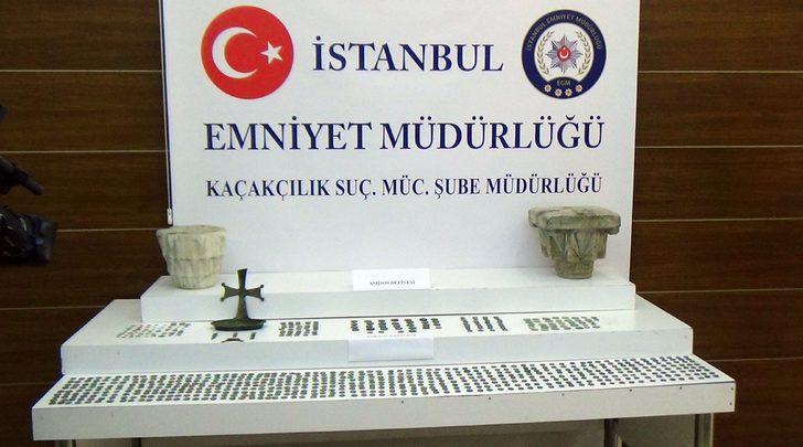 İstanbul'da 4 ilçede dev operasyon! 2 bin 100 yıllık Amisos definesi ele geçirildi G4
