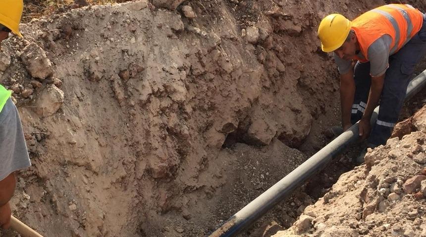 Adrasan Seylemit’e kaynağından su geliyor